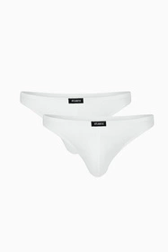 Atlantic 2BMP-253 Majtki stringi, biały