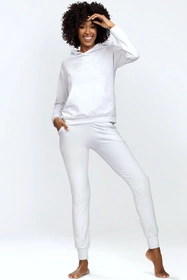 Dkaren Seattle Dres homewear, biały