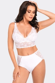 Babell BBL 190 Majtki wysokie figi, biały