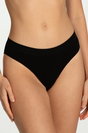 Julimex Bamboo Classic Majtki figi, czarny