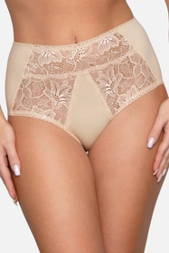Babell BBL 186 Majtki wysokie figi, beżowy