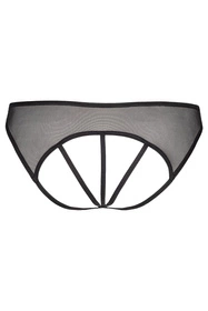 Axami V-6458 Charbon Majtki stringi, czarny