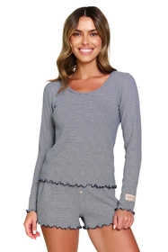 Doctor Nap PM.7176 Nocna piżama, blackberry