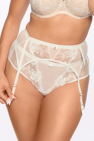 Gaia 1281 Esme Pas do pończoch niski, ecru-beżowy