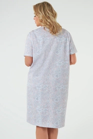 Italian Fashion Candela kr.r. Nocna koszula, róż/druk