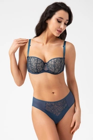 Gorsenia K737 Trish Biustonosz balkonetka, niebieski