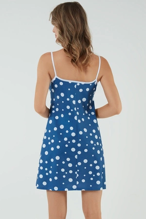 Italian Fashion Ojos ws.r. Nocna koszulka, druk/niebieski