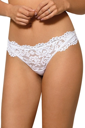 Róża Newia Majtki stringi, biały