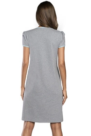 Italian Fashion Carlina kr.r. Nocna koszula, melanż/niebieski