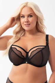 Gorsenia K900 Ida Biustonosz miękki, czarny