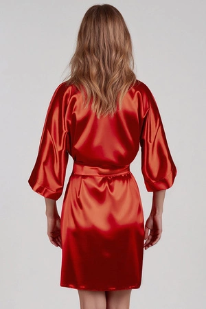 Vivisence 5033 Nocna szlafrok, czerwony