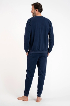 Italian Fashion Lider dł.r. dł.sp. Dres homewear, granat