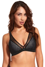 Bella Misteria 43-91 Księżycowy Czar Biustonosz półusztywniany, czarny