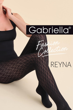Gabriella Reyna Code 1214 Wyr�b po�czoszniczy rajstopy, nero