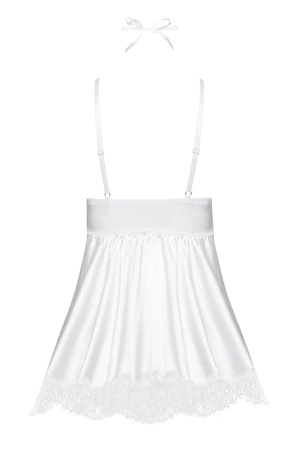 Beauty Night Eve chemise BN6548 Nocna komplet koszulka + stringi, white
