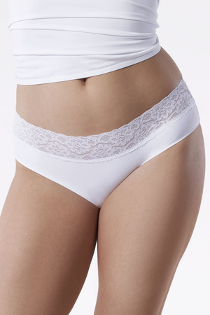 Julimex Hipster panty Majtki figi, bia�y