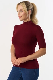 Babell Layla Bluzka klasyczna, bordo