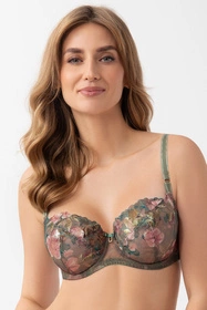 Gorsenia K939 Delaila Biustonosz miękki, zielony