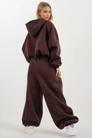Dkaren DK-K-B27 Komplet bluza+spodnie, czekolada