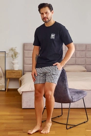 Doctor Nap PMB.7214 Nocna piżama, black