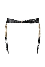 Obsessive A767 garter belt Pas do pończoch niski, czarny