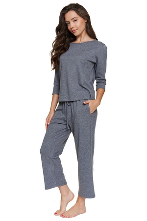 Doctor Nap PM.7543 Nocna piżama, dark grey