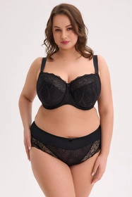 Gaia 594M Sandy Maxi Biustonosz półusztywniany, czarny 3