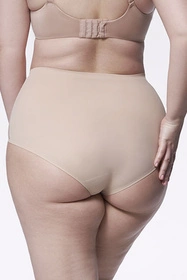 Julimex Opal panty Majtki wysokie figi, beżowy