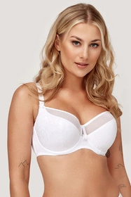 Azal Vanessa Biustonosz półusztywniany, biały