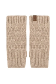 Vivisence 7216 Rękawiczki dzianinowe, beżowy