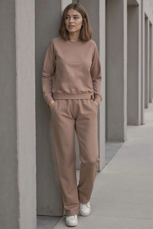 Vivisence 9205kmpl Komplet bluza+spodnie, beżowy