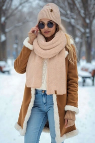 Vivisence 70113 Nakrycie głowy czapka, beżowy