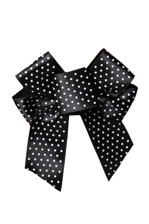 Julimex BA-19 kokarda na zapięcie 3-rzędowa Akcesoria do biustonosza zapięcie, polka-dot