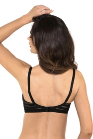 Gorteks Luna/B4 Biustonosz usztywniany, czarny