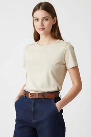 Vivisence P0001 Pasek skórzany, brown