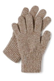 Vivisence 7208 Rękawiczki dzianinowe, beżowy melanż