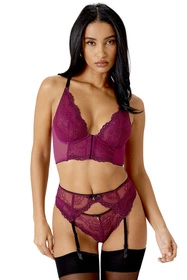 Gossard 7718 Biustonosz braletka, purple potion