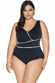 Ava SKJ-62 Kostium kąpielowy jednoczęściowy, black