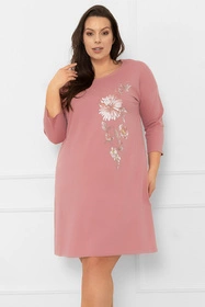 Italian Fashion Akita r.3/4 Nocna koszula, ceglasty