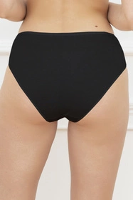 Italian Fashion Jana midi Majtki figi, czarny