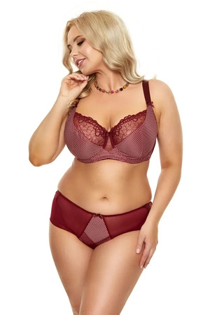 Nessa Moly N01 Majtki figi, bordowy