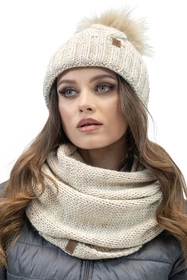 Vivisence 7103 Szalik lub apaszka komin, beżowy jasny