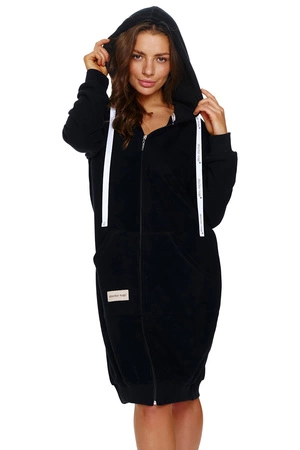 Doctor Nap SMZ.4136 Nocna szlafrok, black