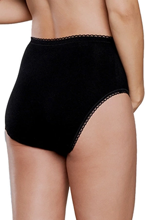 Italian Fashion Mama maxi Majtki figi, czarny