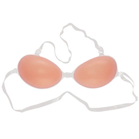 Julimex BS-04 silikonowy z ramiączkami Biustonosz specjalistyczny, beżowy jasny