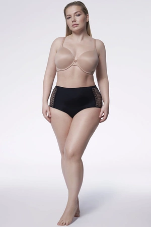 Julimex Opal panty Majtki wysokie figi, czarny