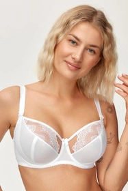 Azal Karen Biustonosz miękki, biały