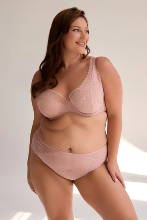 Bella Misteria 57-124 Francuski Puder Biustonosz miękki, różowy