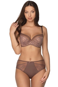 Gaia 1191 Bice Biustonosz półusztywniany, brązowy