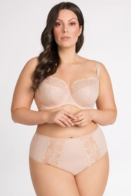 Gorsenia K357 Blanca Biustonosz półusztywniany, beżowy